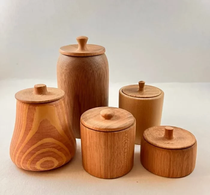 Pots fond blanc